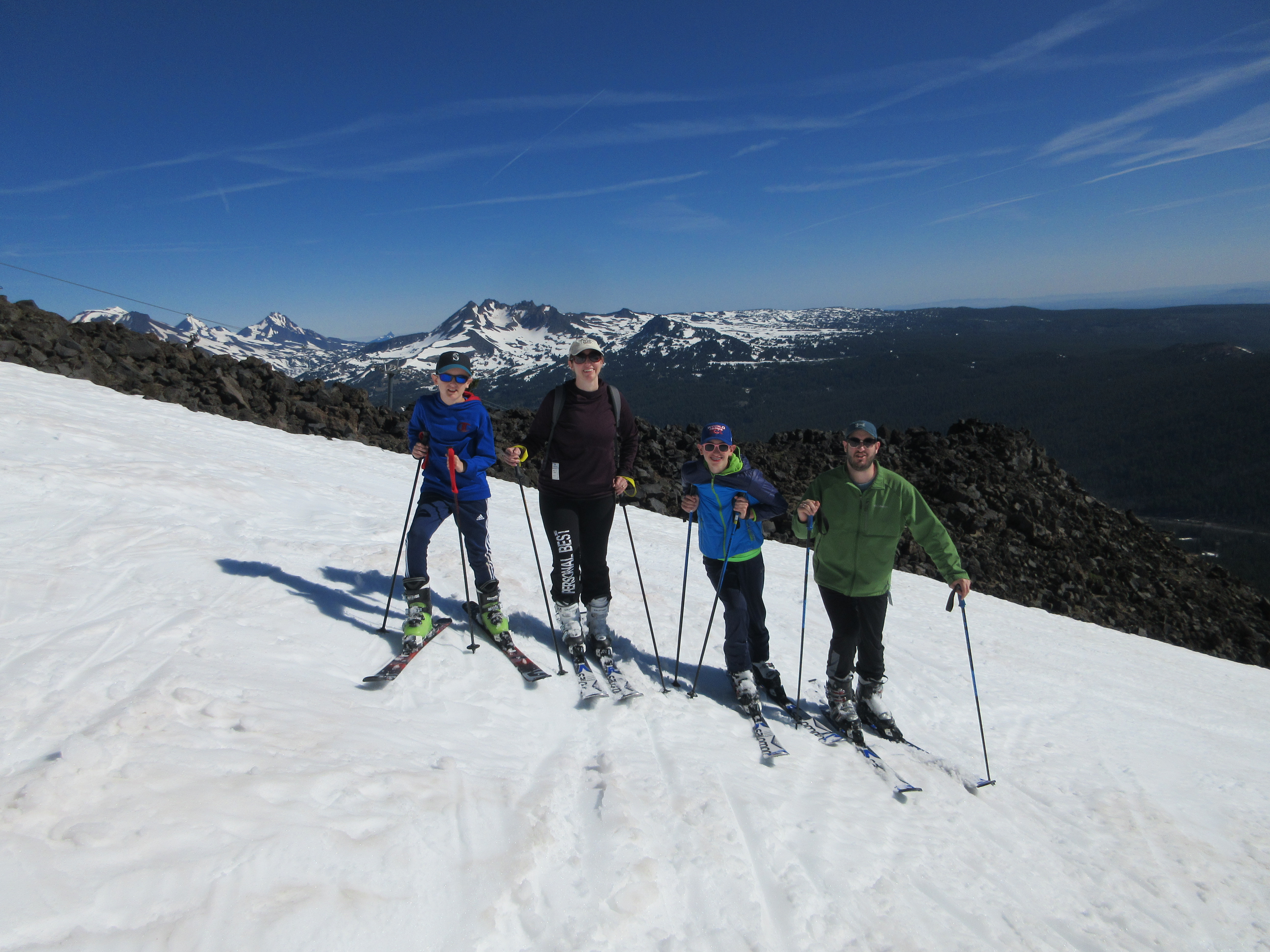 Skiing in July, why not?